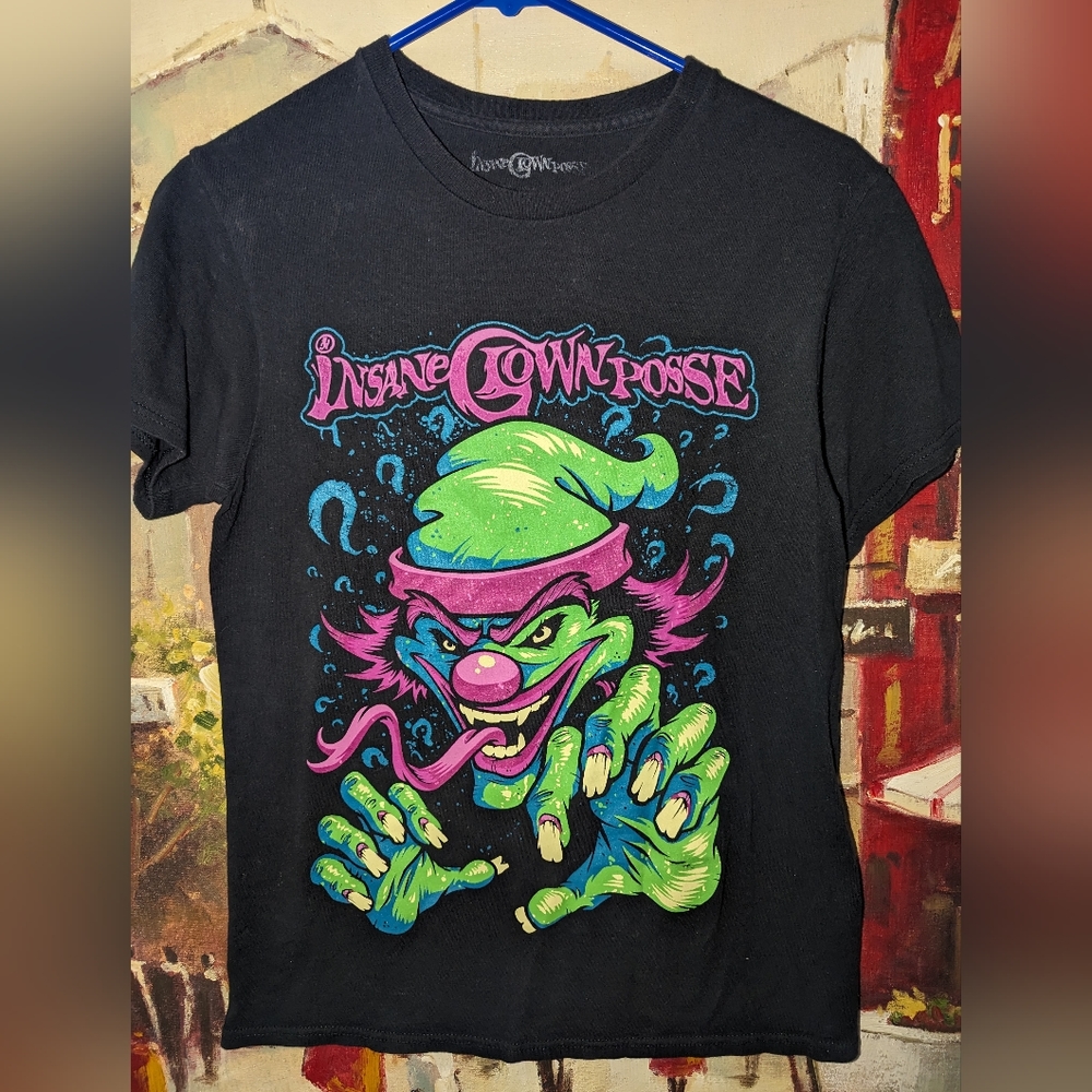 Vintage Insane Clown Posse Goth Multicolor Riddlebox Tee